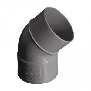 Codo PVC sanit. 45º M-H