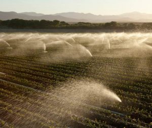 Sistema de riego por aspersion