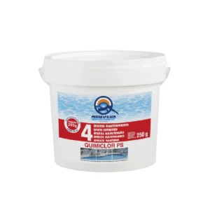 Cloro granulado 4 efectos de Quimicamp