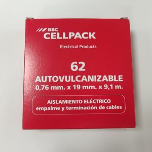 Cinta autovulcanizable 0,75 mm x 19 mm x 9,10 metros