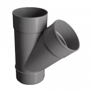 Te PVC Sanit. 45º M-H