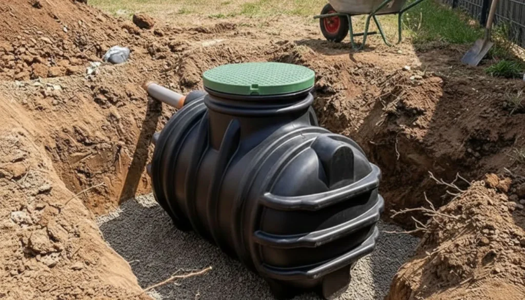 instalacion de fosa septica en casa de campo