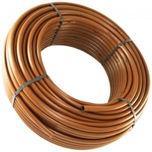 Tubería Nilo gotero integrado CP D.16 mm 2 l/h a 75 cm. R. 50 mt. Marrón