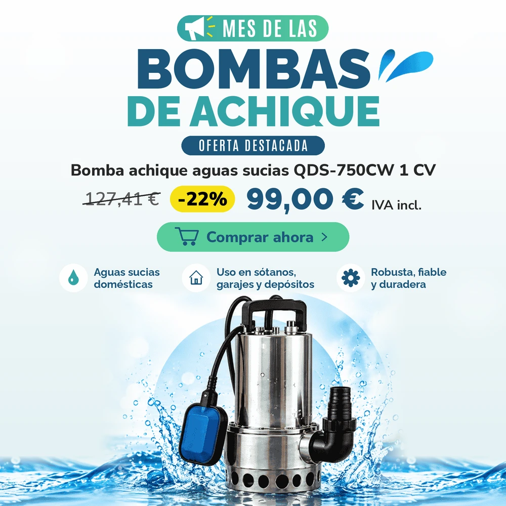 banner movil bombas de achique